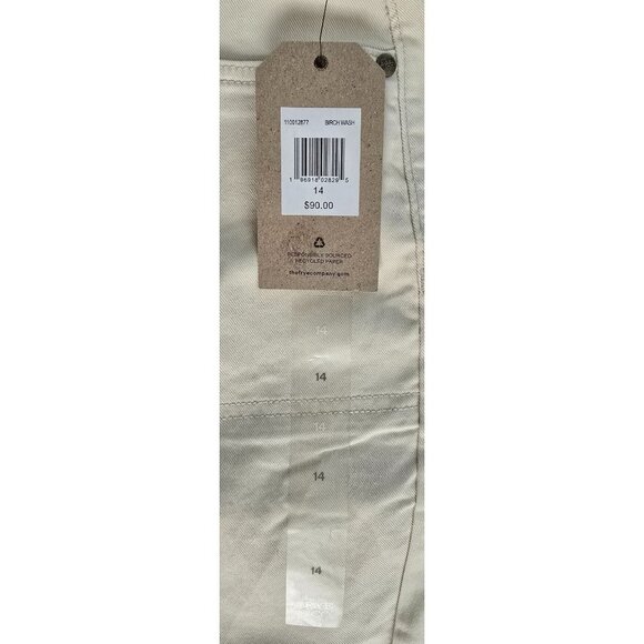 Frye & Co. Harper Mid-Rise Crop Flare Womens Jeans Size 14 Birch Wash - Picture 4 of 7